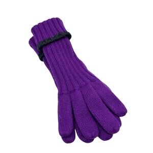 NWT Isotoner mulberry gloves women's one size